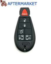 Cargar imagen en el visor de la galería, Chrysler/Dodge/JEEP 6 Button Fobik Key Shell IYZ-C01C, Aftermarket