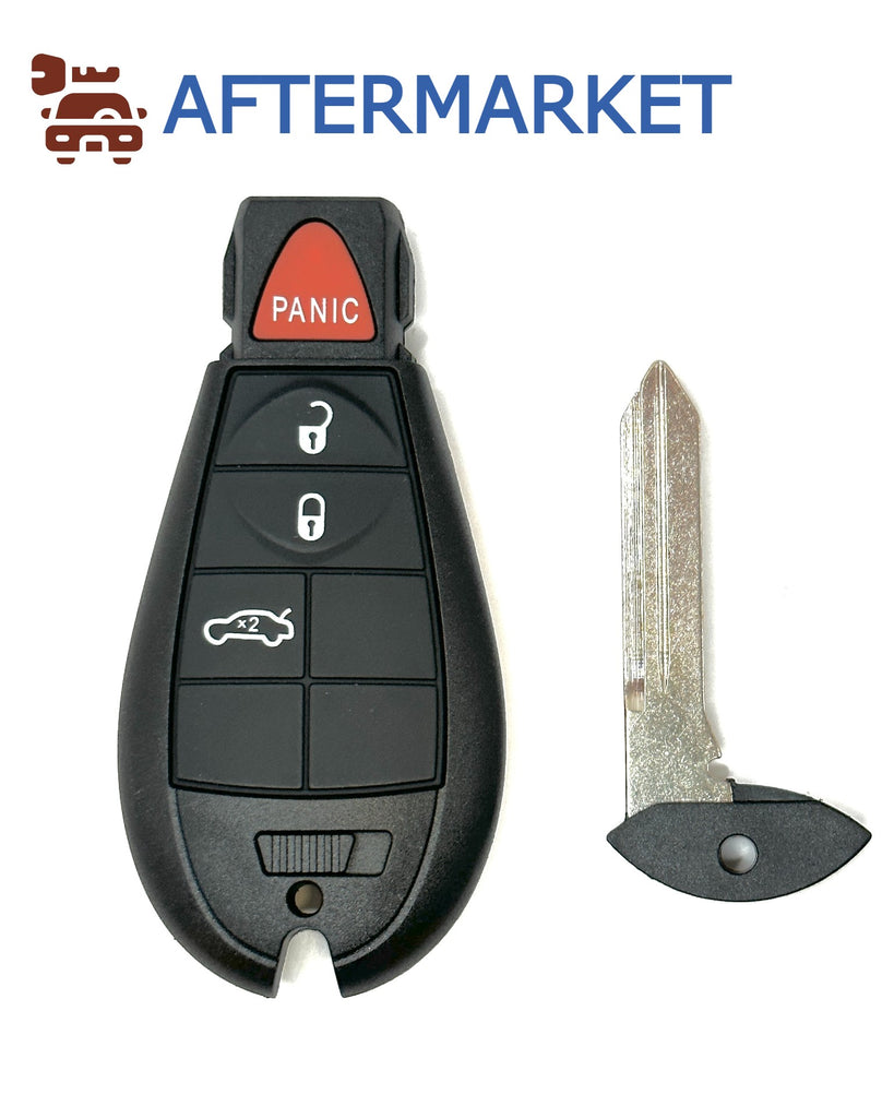 Chrysler/Dodge/Jeep 4 Button Fobic Key GQ4-54T 433 MHz, Aftermarket