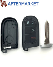 Cargar imagen en el visor de la galería, Dodge/Jeep 4 Button, Smart Key Shell, Aftermarket