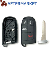 Cargar imagen en el visor de la galería, Chrysler/Dodge/Jeep 4 Button Smart Key Shell, Aftermarket