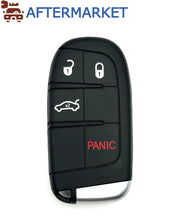 Cargar imagen en el visor de la galería, Chrysler/Dodge/Jeep 4 Button Smart Key Shell, Aftermarket