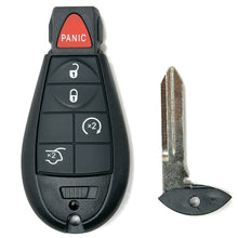 Cargar imagen en el visor de la galería, Chrysler/Dodge/Jeep 5 Button Fobik Key M3N5WY783X/IYZ-C01C 433 MHz, Aftermarket