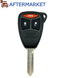 Chrysler/Dodge/Jeep 3 Button Remote Head Key KOBDT04A 315MHz, Aftermarket