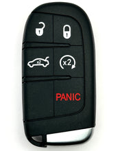 Cargar imagen en el visor de la galería, Chrysler/Dodge/Jeep 5 Button Smart Key M3N-40821302 433 MHz, Aftermarket