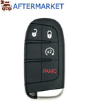 Chrysler/Dodge/JEEP/Fiat 4 Button Smart Key M3N-40821302 735637066 433 MHz, Aftermarket