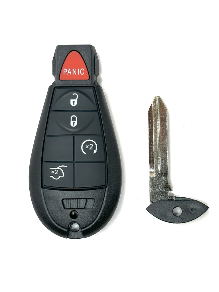 Chrysler/Dodge/Jeep 5 Button Smart Fobik Key M3N5WY783X/IYZ-C01C 433MHz, Aftermarket (PROX)