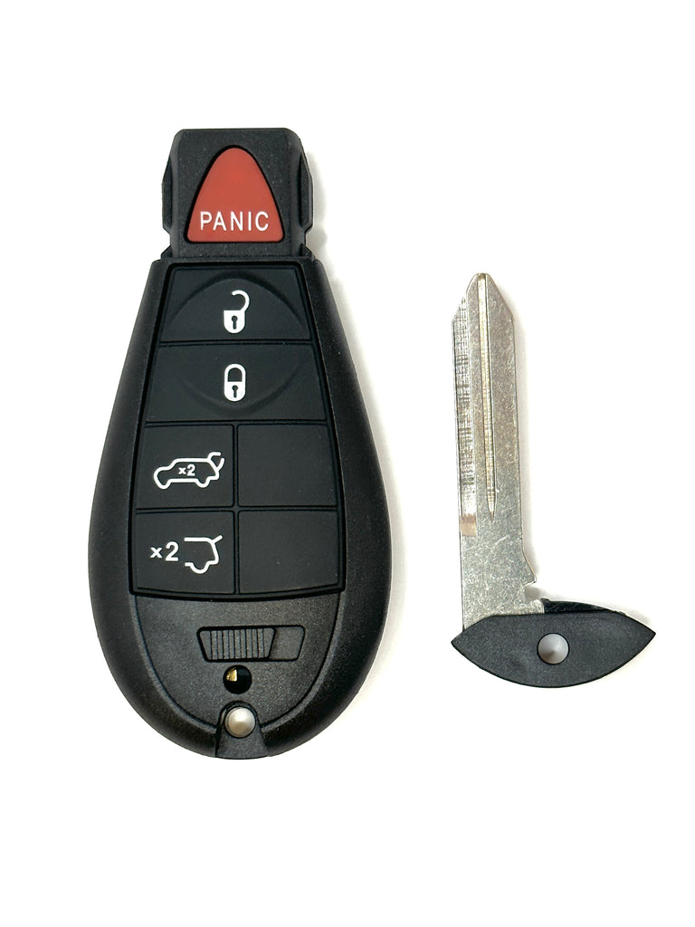 Chrysler/Dodge/Jeep 5 Button Fobik Key M3N5WY783X/IYZ-C01C 433 MHz, Aftermarket (PROX)