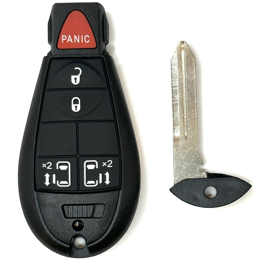 Chrysler/Dodge/Jeep 5 Button Smart Fobik Key M3N5WY783X/IYZ-C01C 433MHz, Aftermarket(PROX)