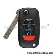 Load image into Gallery viewer, Mercedes 4 Button Flip Key 4A Chip 433Mhz, Aftermarket