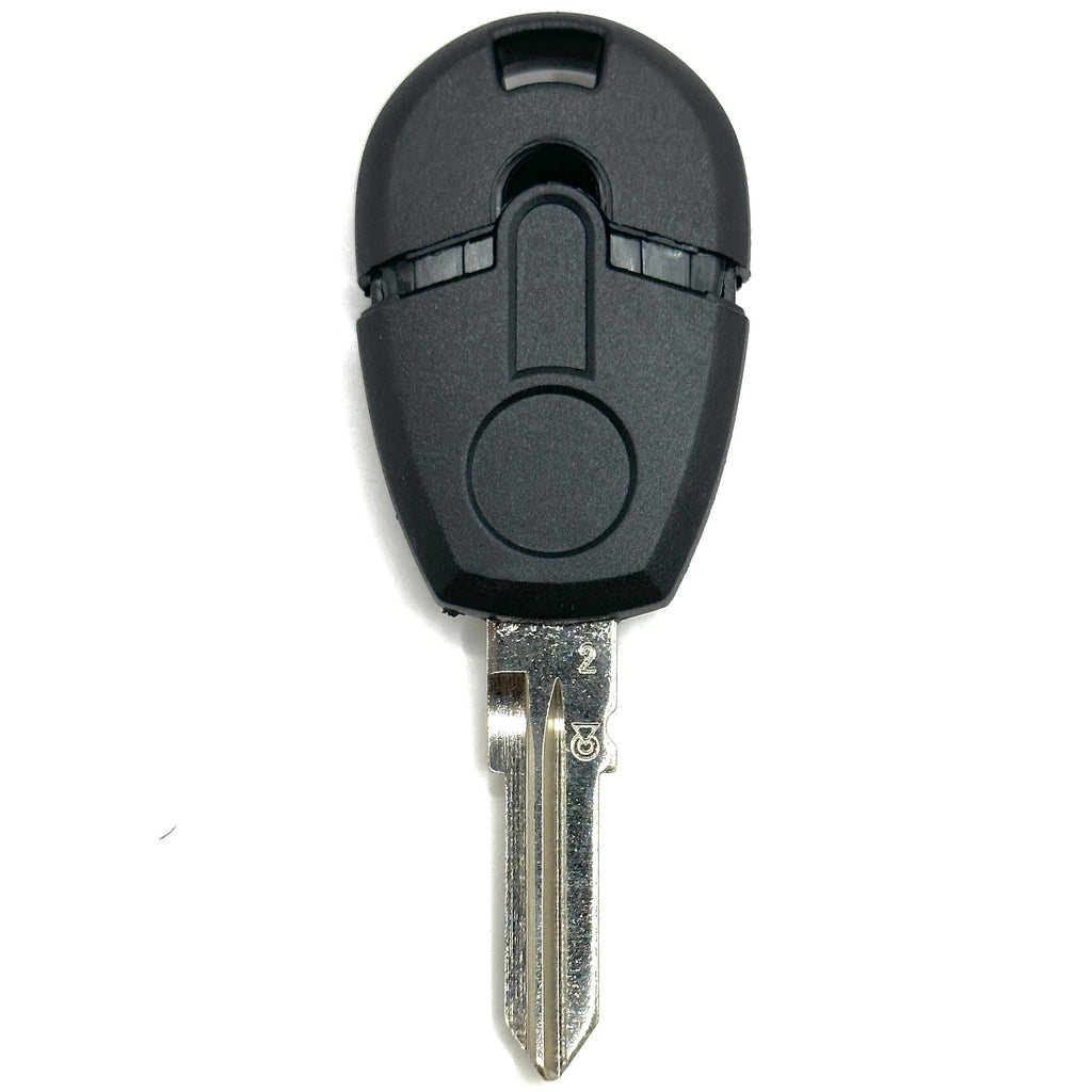 Fiat GT15R Transponder Key Shell, Aftermarket