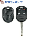 Ford 4 Button Remote Head Key Shell HU101, Aftermarket