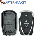 Chevrolet 4 Button Smart Key Shell, Aftermarket