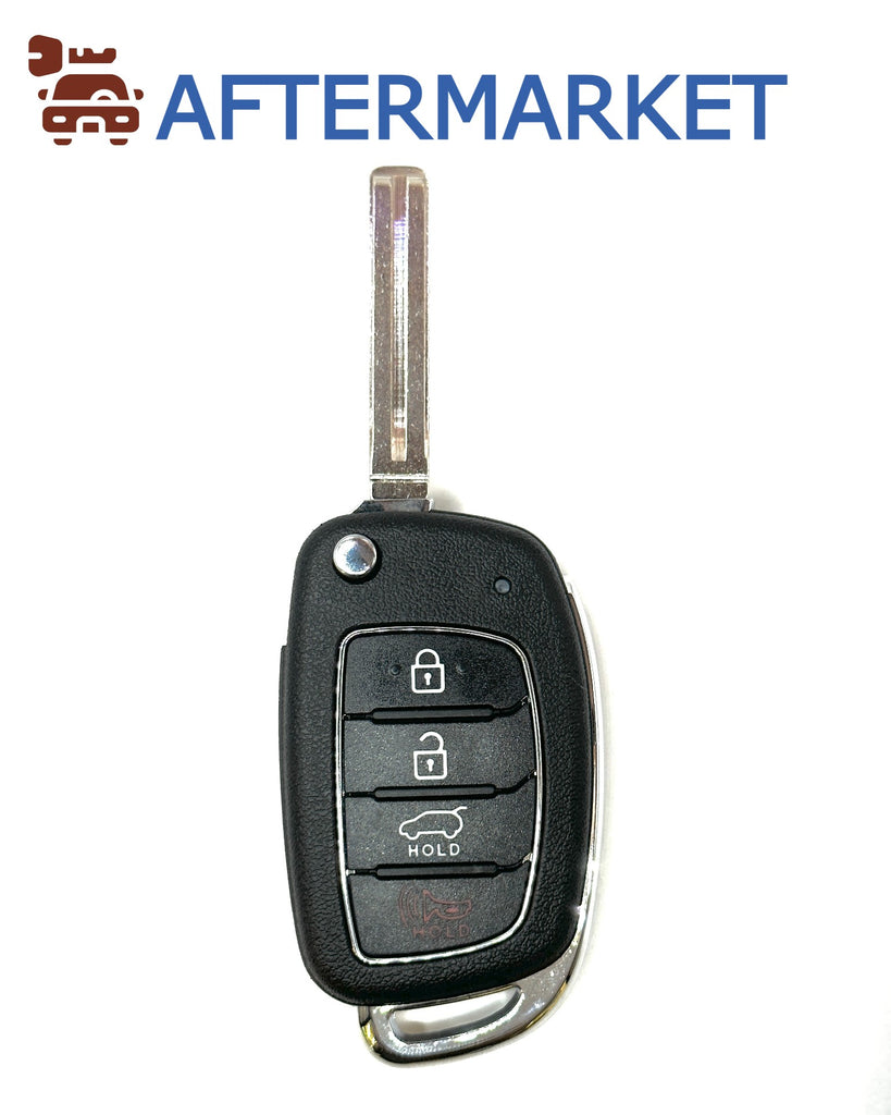 Hyundai/KIA 4 Button Flip Key Shell TOY48, Aftermarket