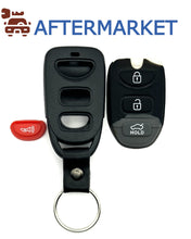 Load image into Gallery viewer, Hyundai/KIA 4 Button Remote Shell OSLOKA-310T, Aftermarket