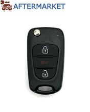 Cargar imagen en el visor de la galería, KIA 3 Button Flip Key Shell HY17, Aftermarket