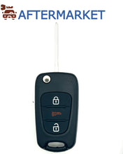 Cargar imagen en el visor de la galería, KIA 3 Button Flip Key Shell HY17, Aftermarket