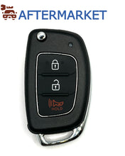 Cargar imagen en el visor de la galería, Hyundai/KIA 4 Button Flip Key Shell KK10, Aftermarket