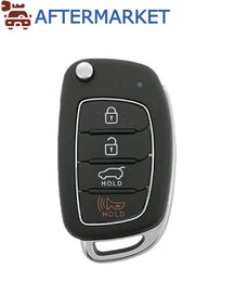 Hyundai/KIA 4 button Flip Key Shell HY15, Aftermarket