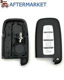 Hyundai/KIA 4 Button Smart Key Shell, Aftermarket