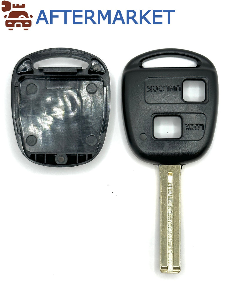 Lexus 2 Button Remote Key Shell TOY48 (Short), Aftermarket