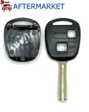 Load image into Gallery viewer, Lexus 2 Button Remote Key Shell TOY48 (Short), Aftermarket