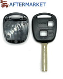 Lexus 2 Button Remote Key Shell TOY48 (Short), Aftermarket