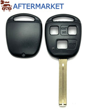 Cargar imagen en el visor de la galería, Lexus 3 Button Remote Head Key Shell TOY40(Long), Aftermarket