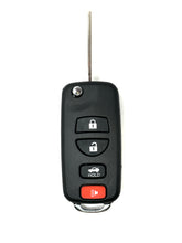 Load image into Gallery viewer, Nissan 4 Button Flip Key Shell DA34, Aftermarket