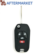 Load image into Gallery viewer, Nissan 4 button, Flip key Shell, DA34 -Aftermarket