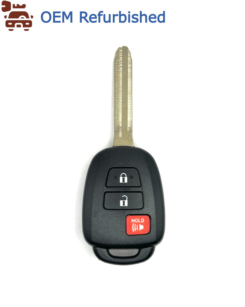 Toyota 3 Button Remote Head Key HYQ12BDM 315MHz, OEM(Refurbished)