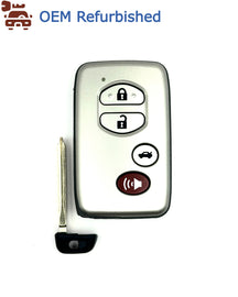 Toyota 4 Button Smart Key HYQ14AAB (0140 Board) 315MHz, OEM(Refurbished)
