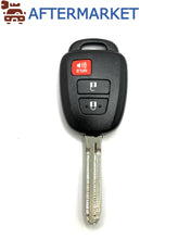 Cargar imagen en el visor de la galería, Toyota 3 Button Remote Head Key Shell TR47, Aftermarket