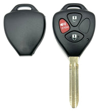 Cargar imagen en el visor de la galería, Toyota/Scion 3 Button Remote Key Shell TR47, Aftermarket